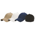 Washed Cotton Fitted Cap (Blank)